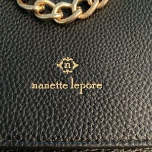Nannette  Lepore Black Backpack Purse